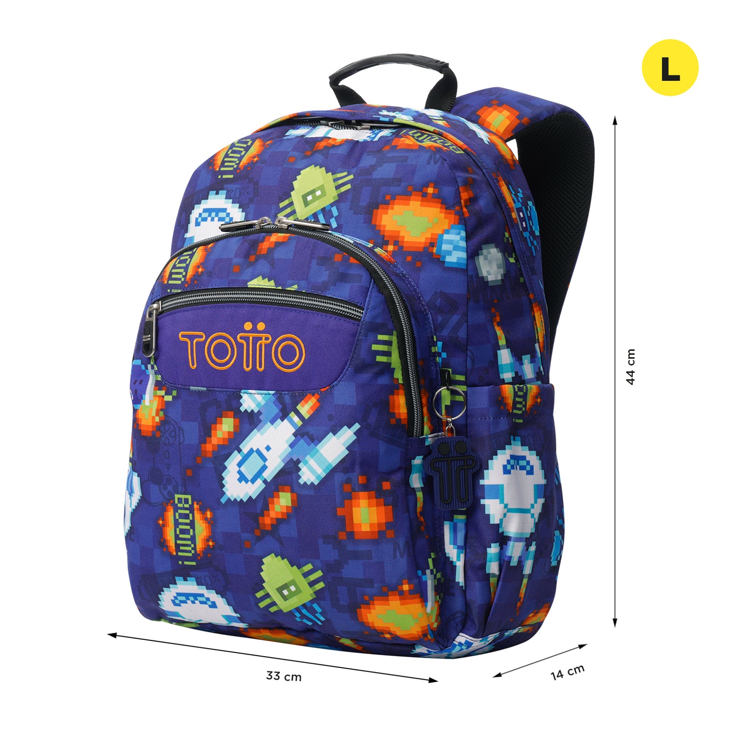 Mochila Escolar 8 a 12 anos Acuareles 8FK