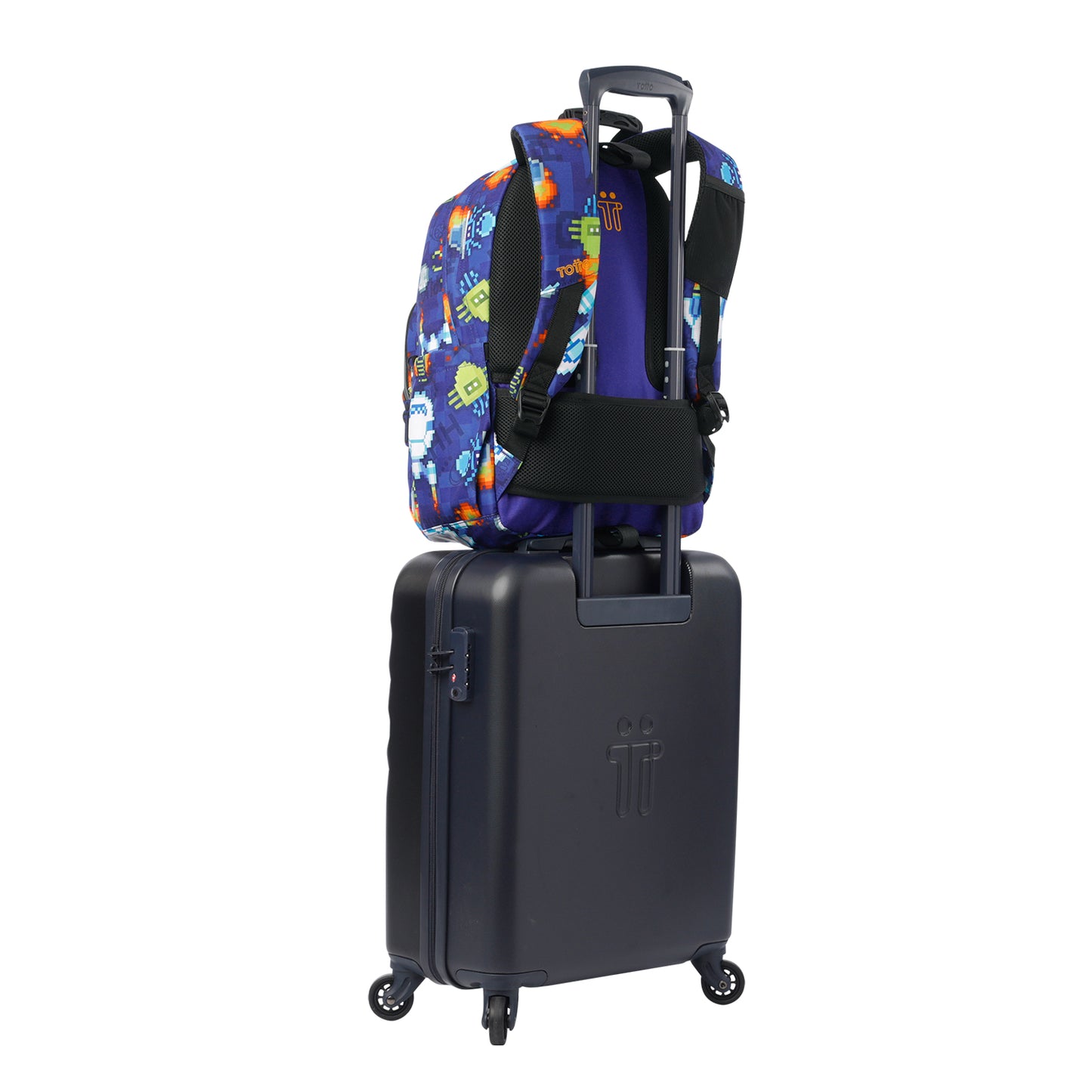 Mochila Escolar 8 a 12 anos Acuareles 8FK