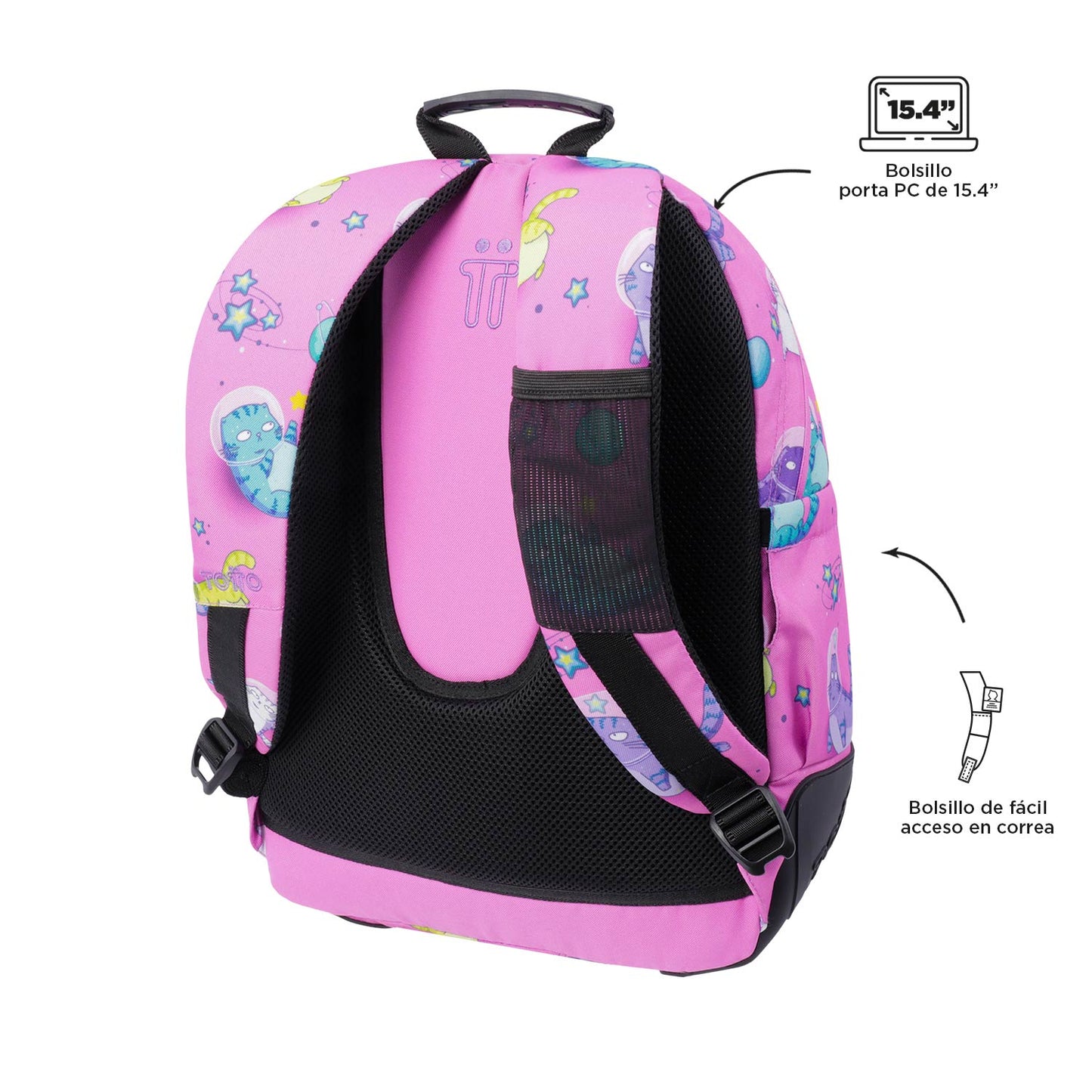 Mochila Escolar 8 a 12 anos Rayol 9I9