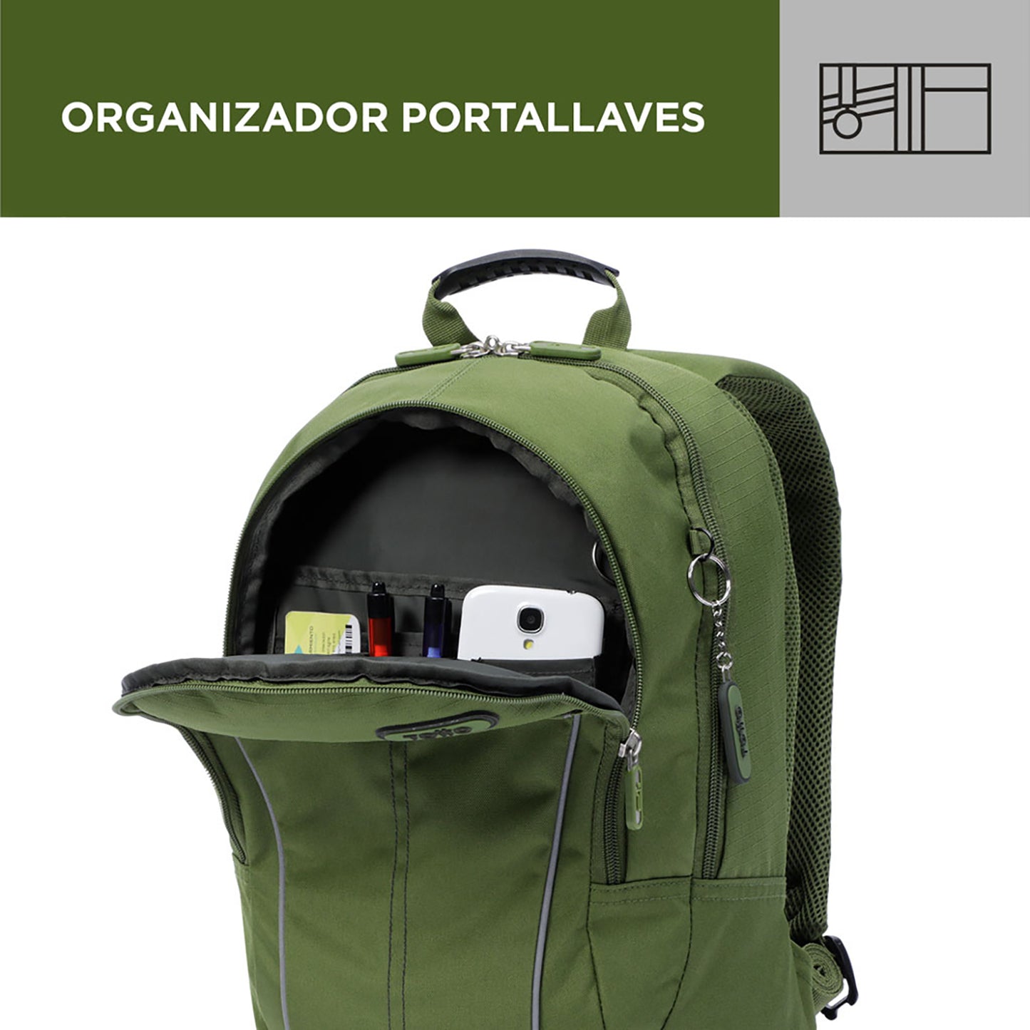 MOCHILA P/ PORTÁTIL 14" ARVAR V3I