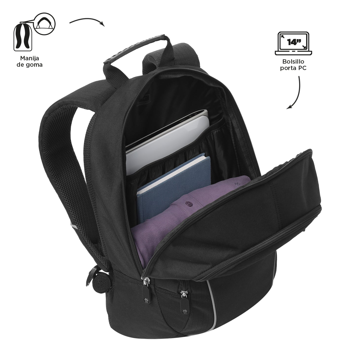 MOCHILA P/ PORTÁTIL 14" ARVAR N01