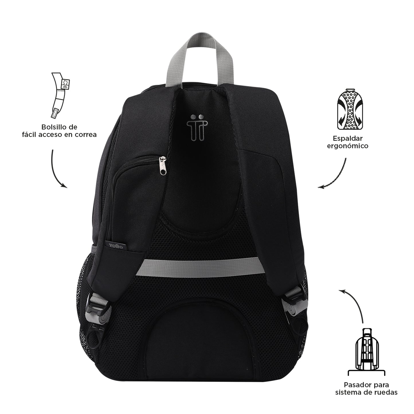 Mochila para Portátil 14" Goctal Preta