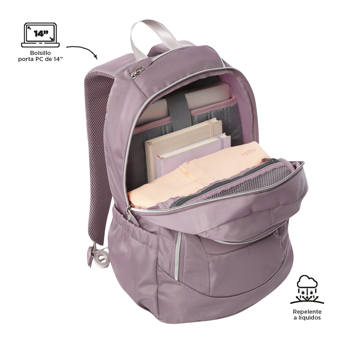 MOCHILA P/ PORTÁTIL 14" GOCTAL M5E