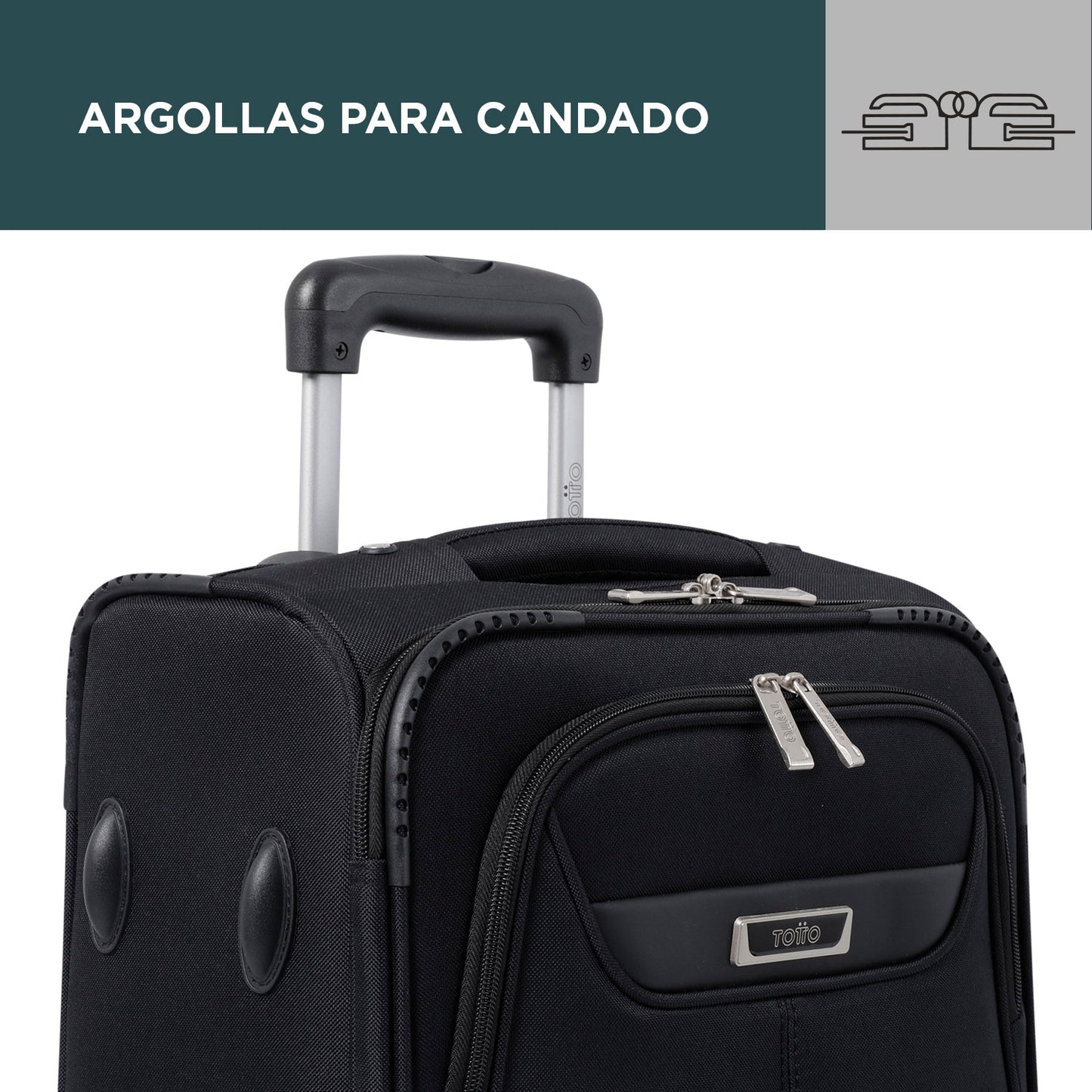 Mala de Viagem Pegaso Preta