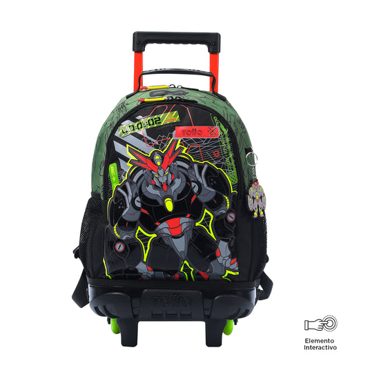 MOCHILA COM RODAS INFANTIL M 6 a 7 anos ARGON 5D7