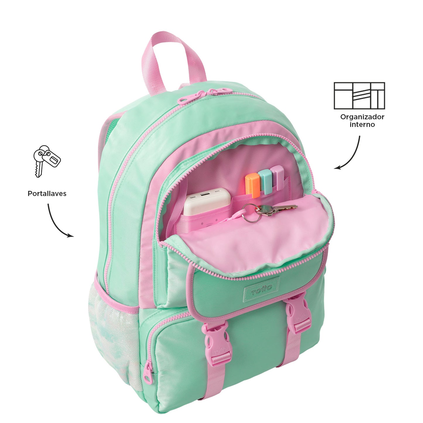 MOCHILA INFANTIL M 8 e 10 anos CLUW VP0
