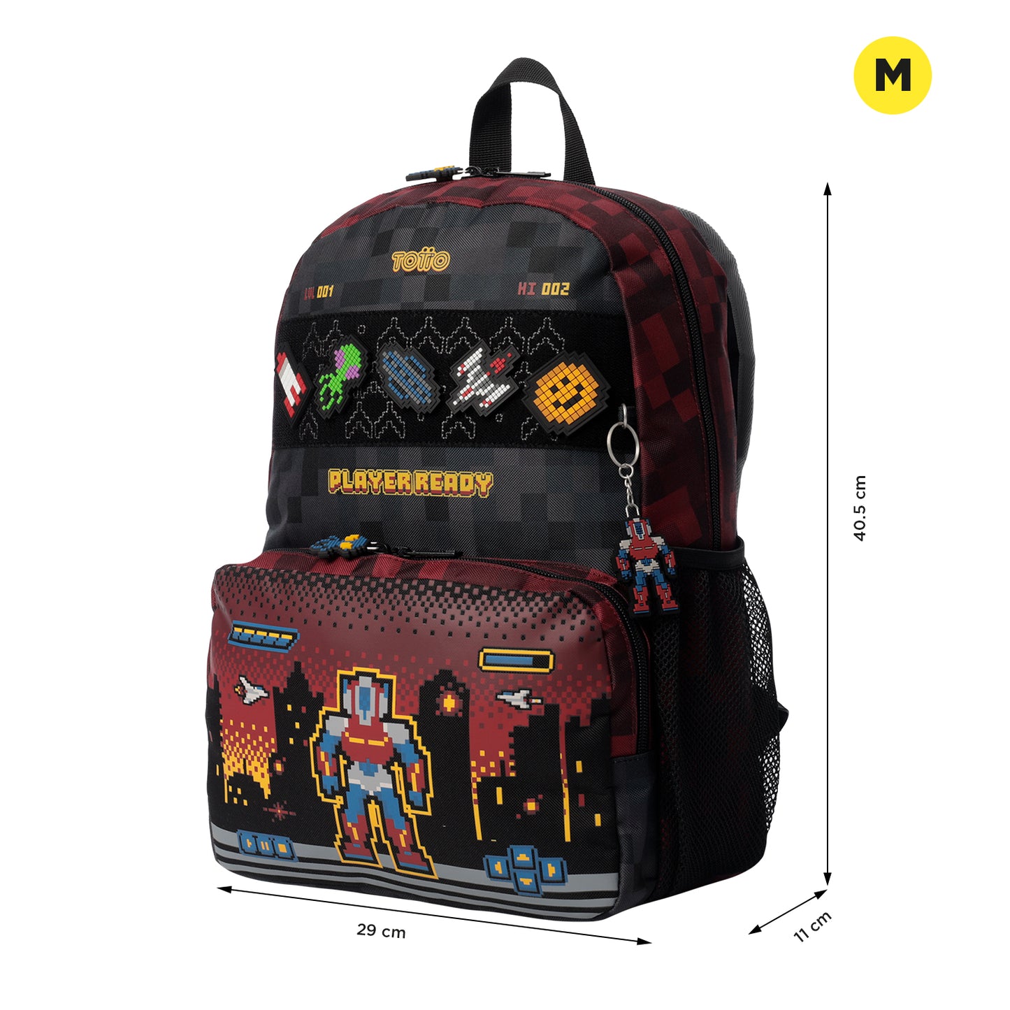 MOCHILA INFANTIL M 6 e 7 anos DIGIBOT 6RX