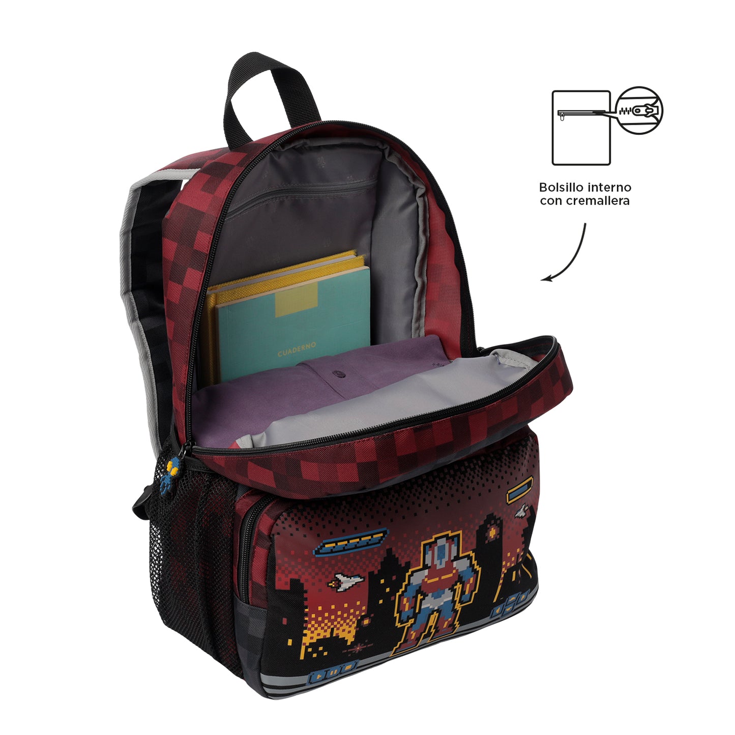 MOCHILA INFANTIL M 6 e 7 anos DIGIBOT 6RX
