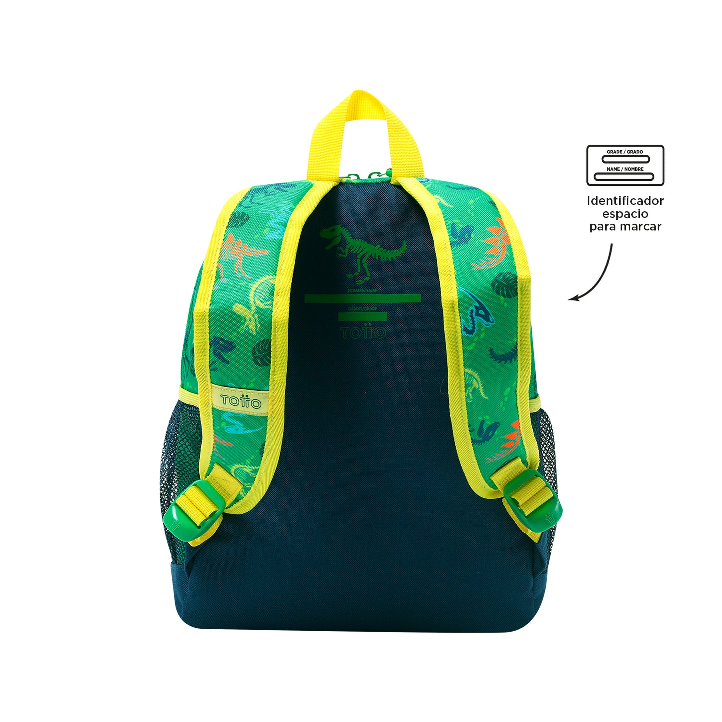 MOCHILA INFANTIL M 4 a 5 anos DINOMAX 5D6
