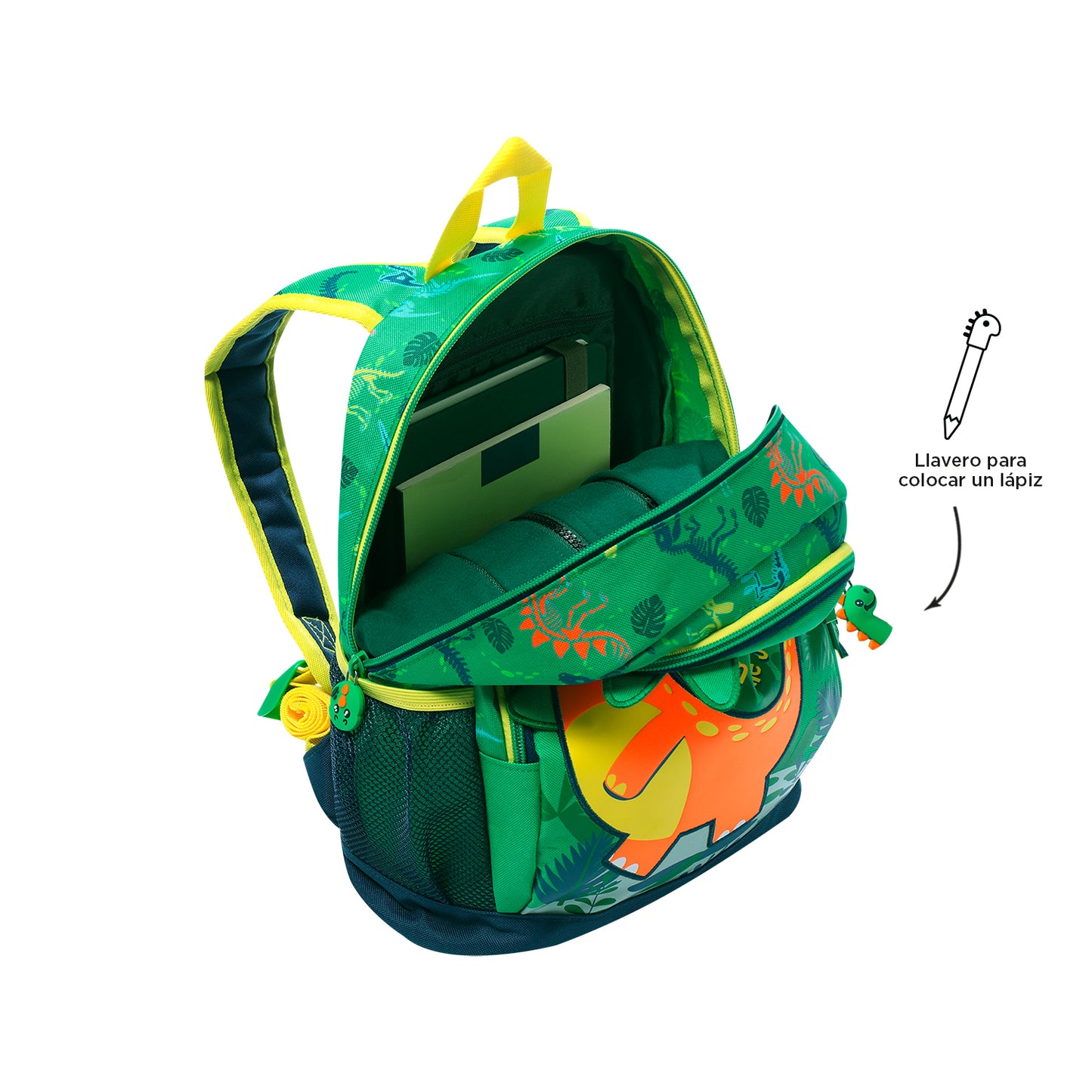 MOCHILA INFANTIL M 4 a 5 anos DINOMAX 5D6