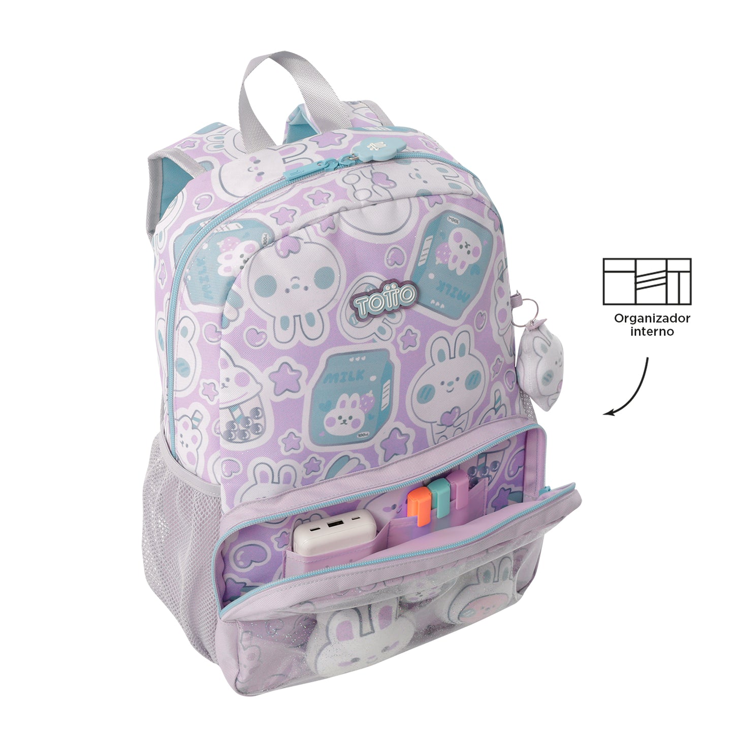 MOCHILA INFANTIL M 6 e 7 anos KAWI 4QX