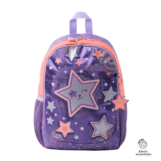 MOCHILA INFANTIL M 6 a 7 anos STAR CAT 4Q8