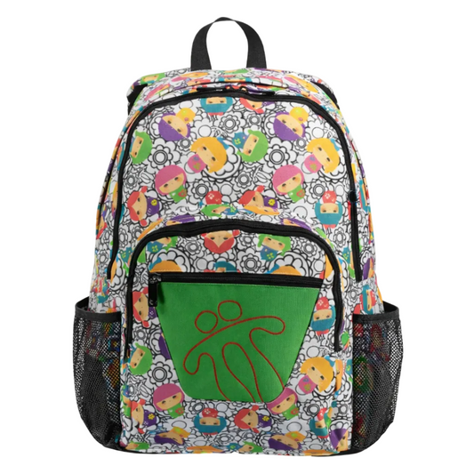 Mochila Escolar Acuarela 9B4