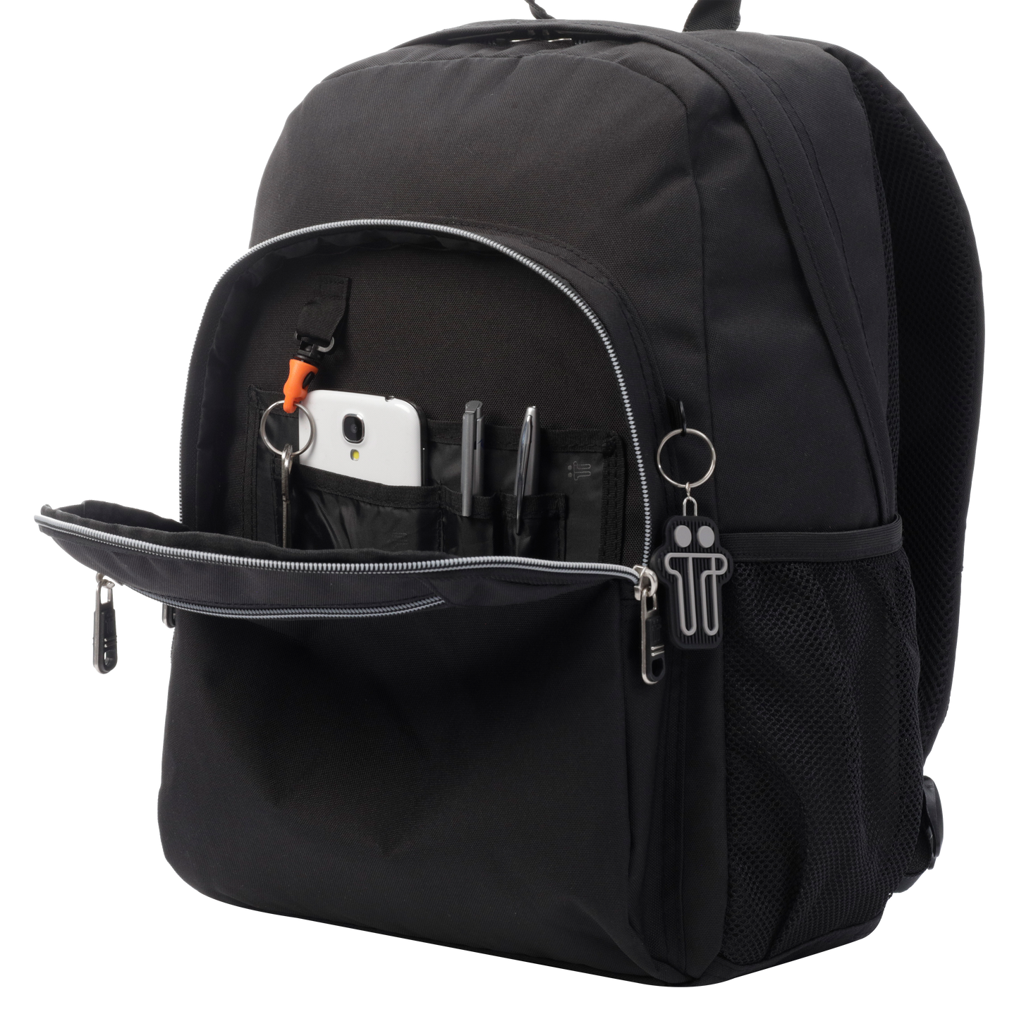 Mochila Escolar 8 a 12 anos Acuarela Preta