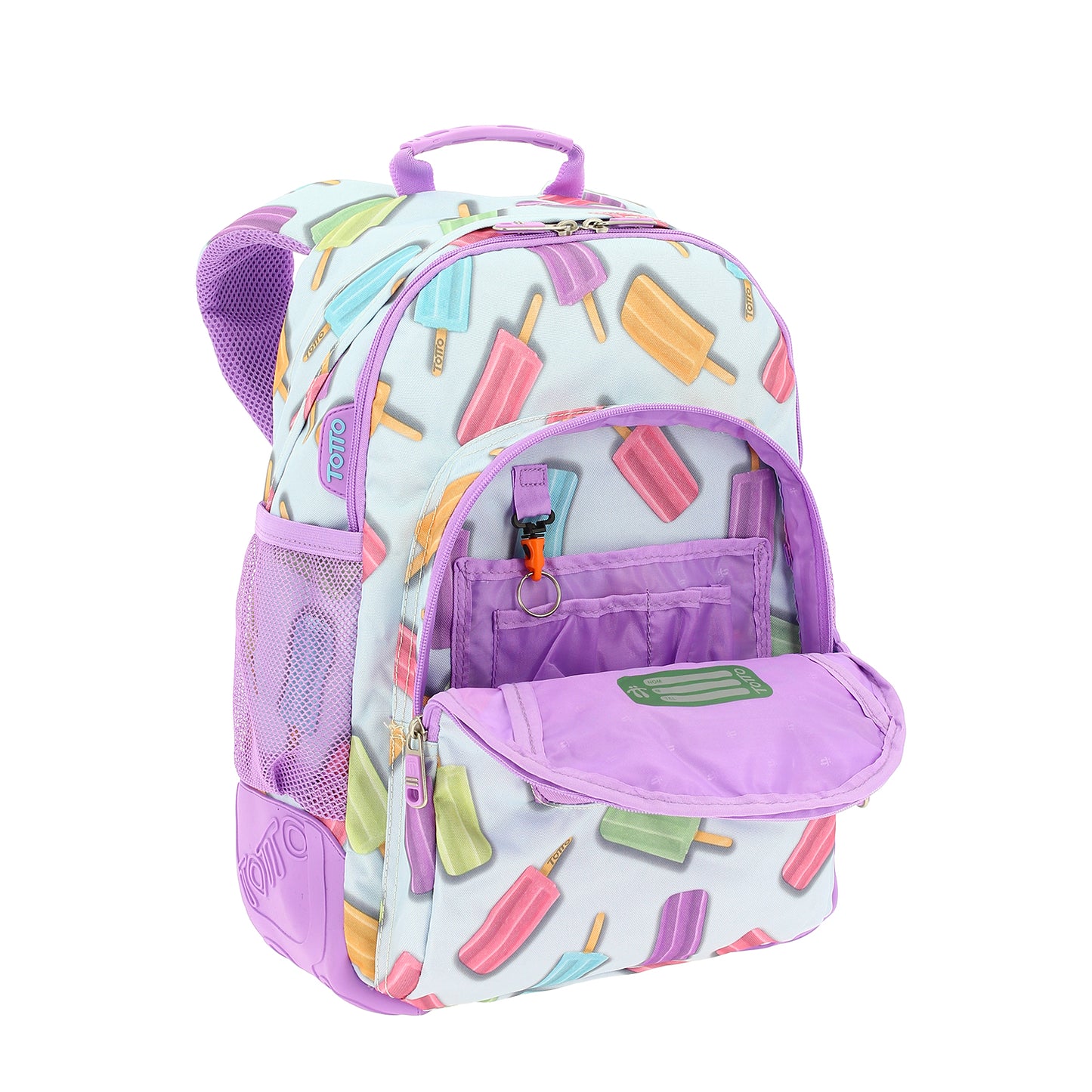 Mochila Escolar Crayoles+Estojo Duplo Sortido