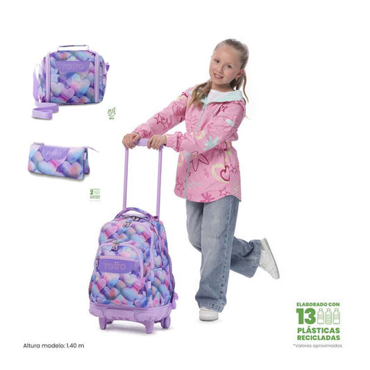 Conjunto Trolley+Lancheira+Estojo 4MM