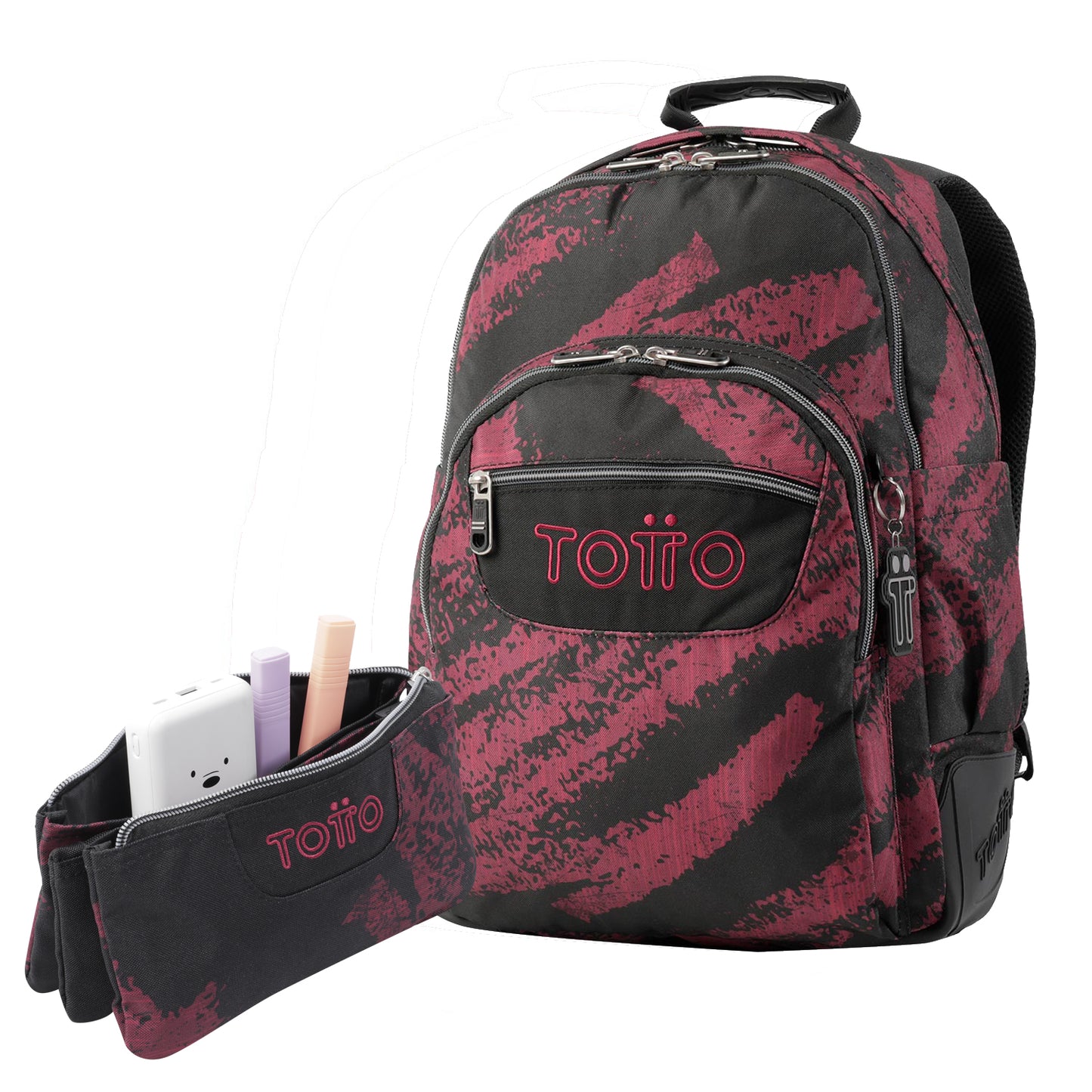 Mochila Escolar Rayol+Estojo a Condizer 5C5