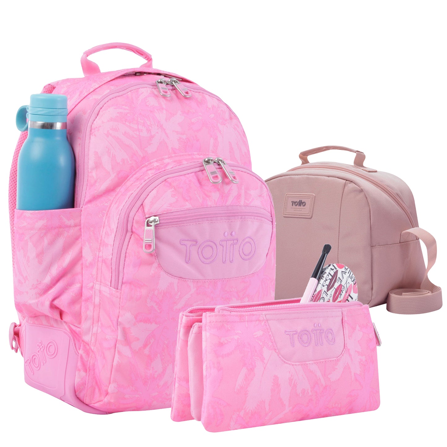 Conjunto Mochila+Estojo 8IE + Lancheira P56