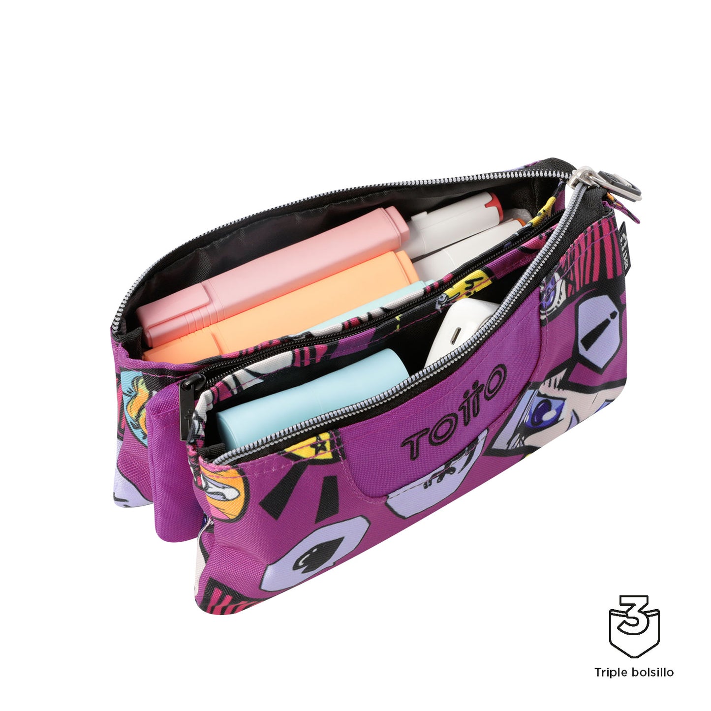 Conjunto Trolley+Lancheira+Estojo 1KC