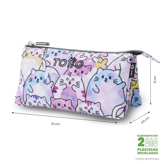 Estojo Triplo Tablero 1I2