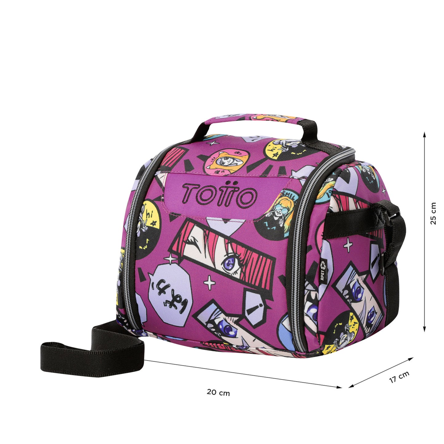 Conjunto Trolley+Lancheira+Estojo 1KC