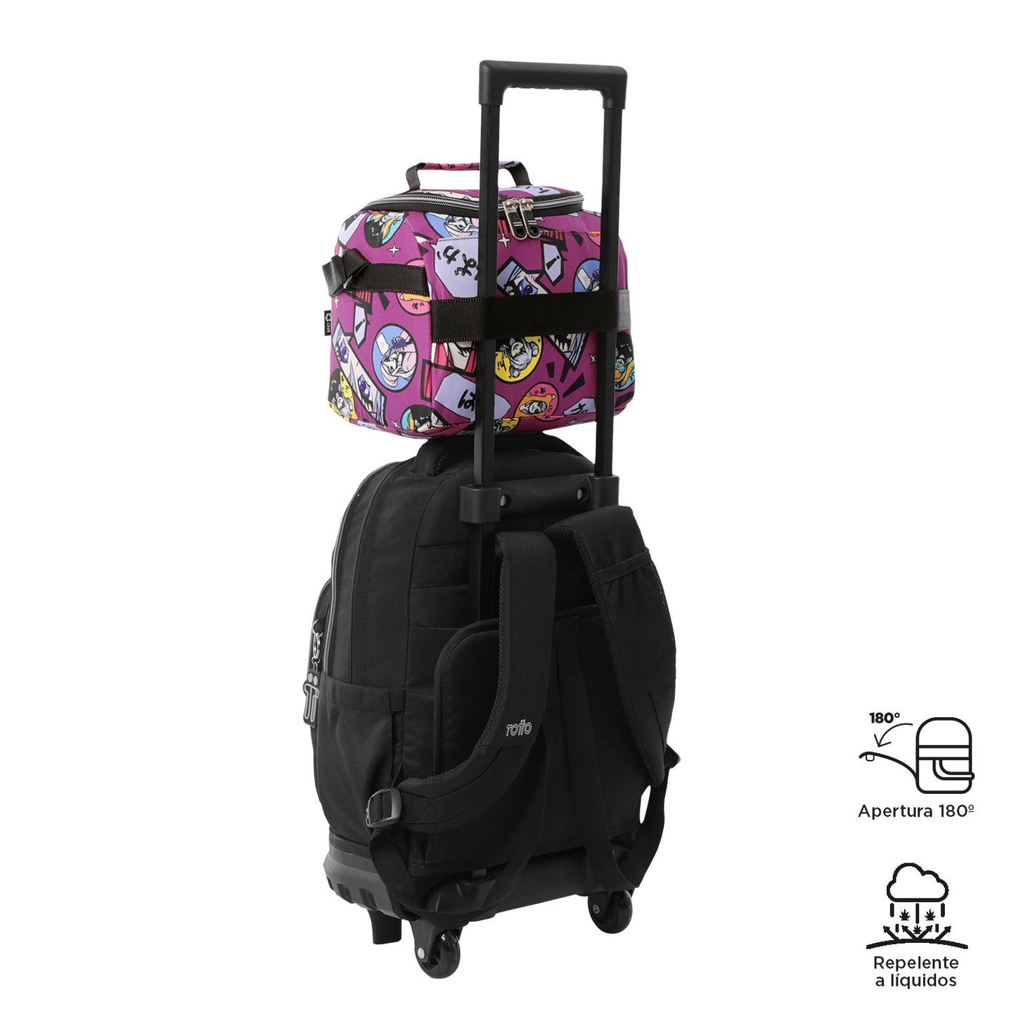 Conjunto Trolley+Lancheira+Estojo 1KC