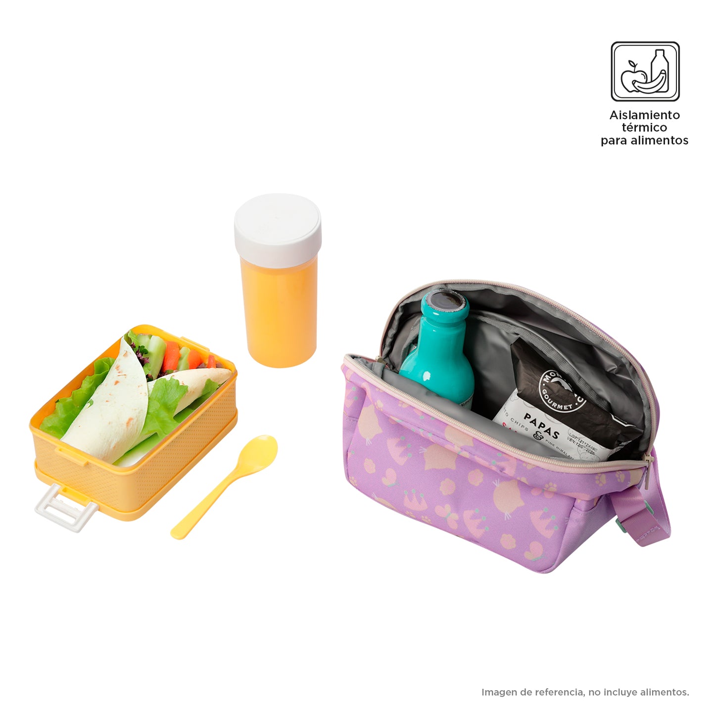 LANCHEIRA INFANTIL QUEEN CAT 1K5