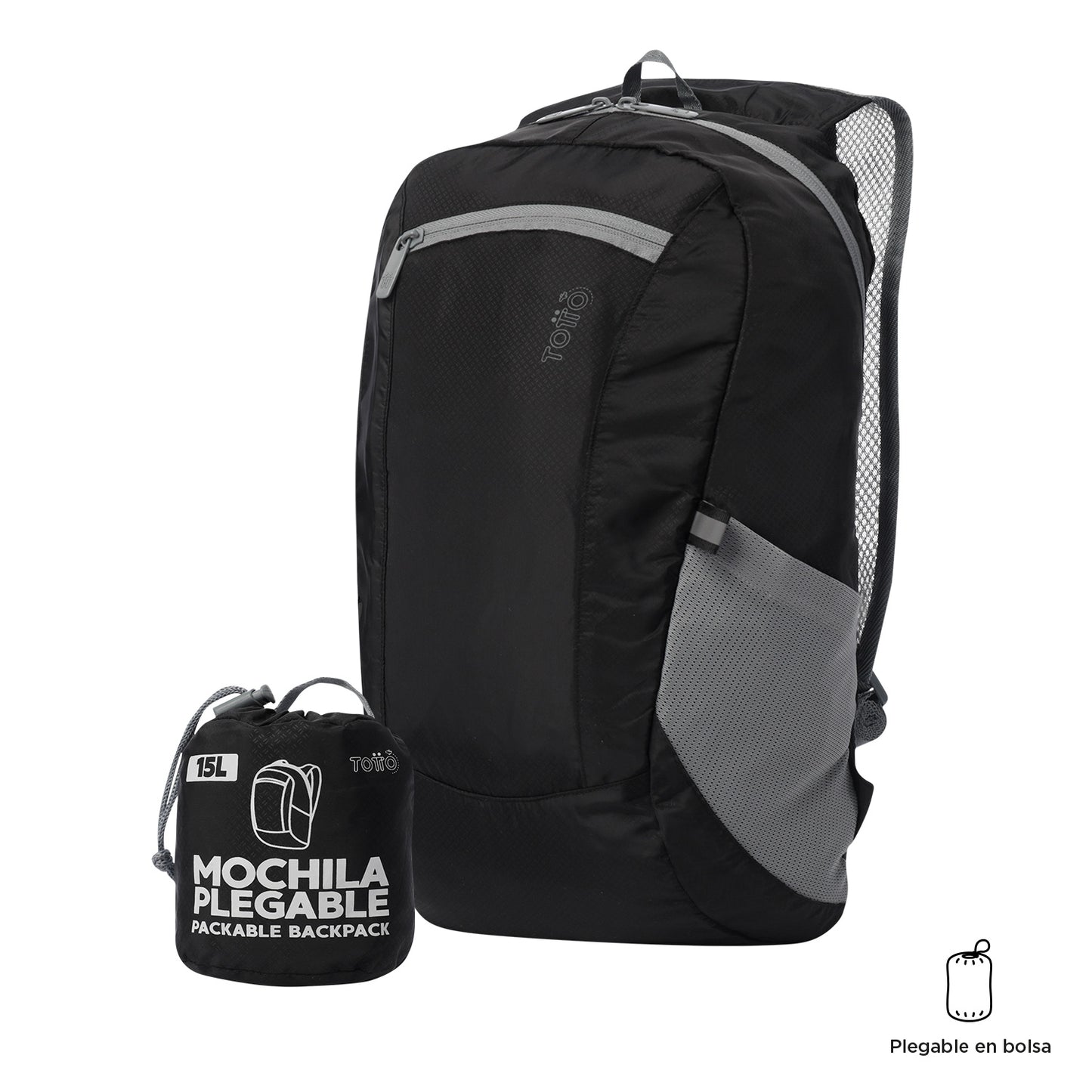 Mochila Dobrável Troker 15 L - N01M