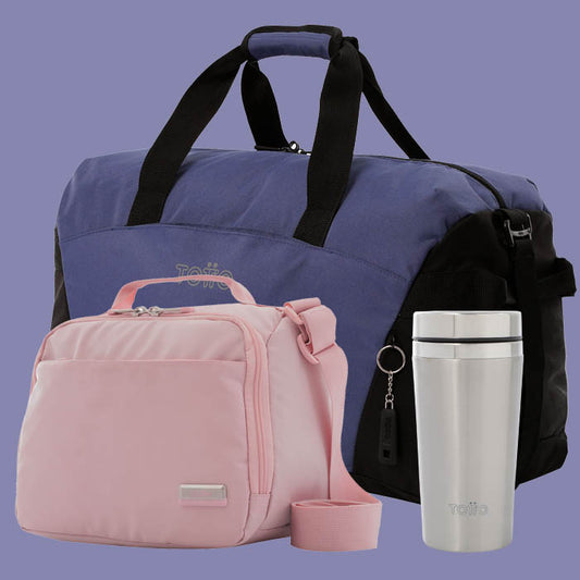 Saco de Desporto+Lancheira+Garrafa P56