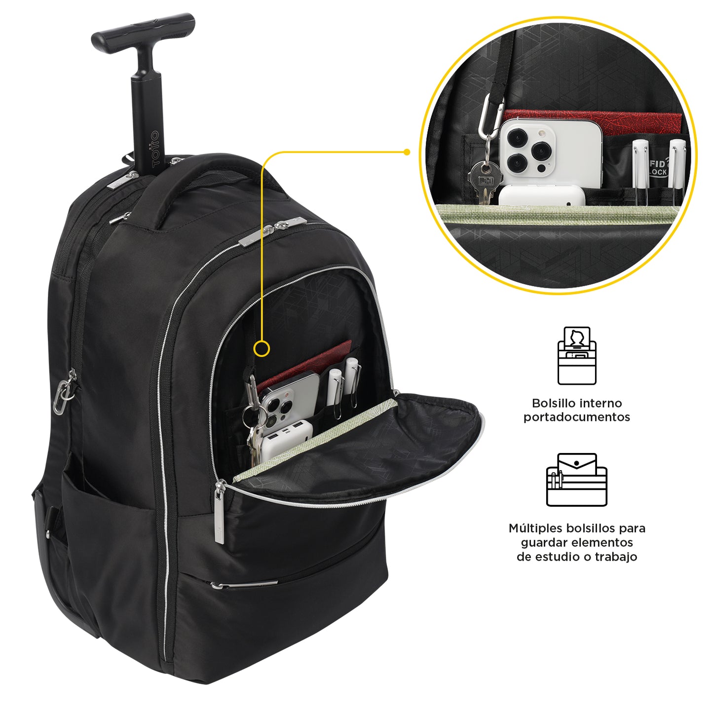 Trolley Mochila Adelaide N01