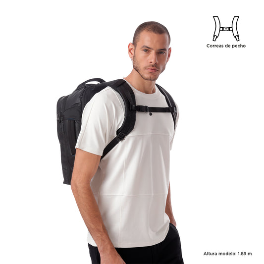 Mochila de Viagem Deploy Preta