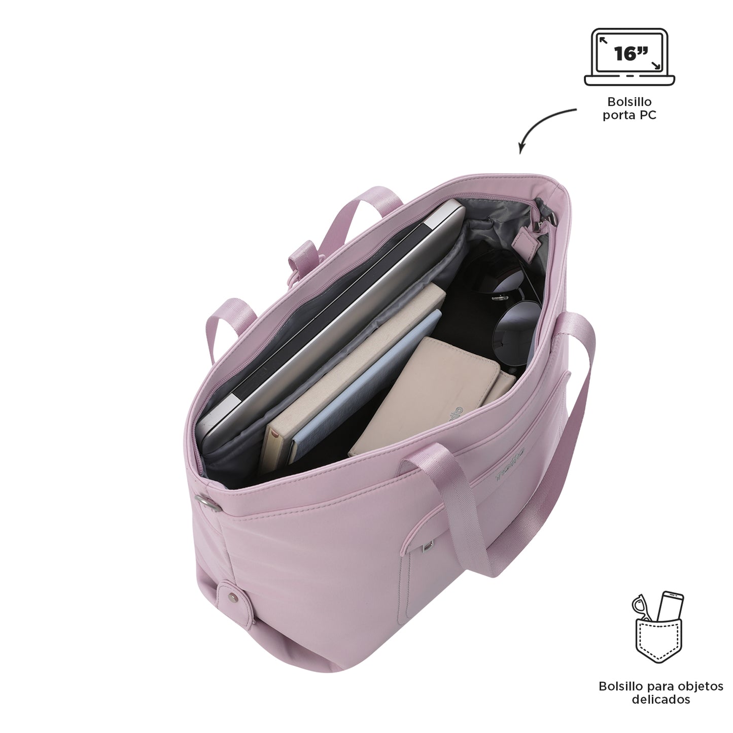 BOLSA FEMININA P/PORTÁTIL 16" MADRID M5E