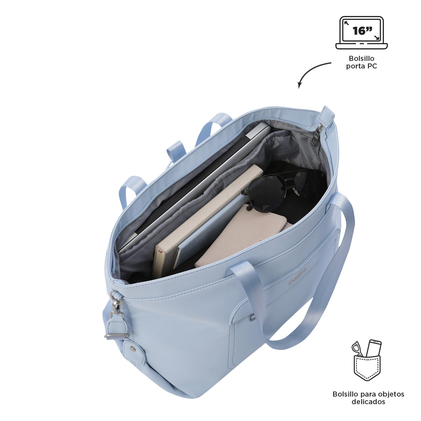 BOLSA FEMININA P/PORTÁTIL 16" MADRID Z80