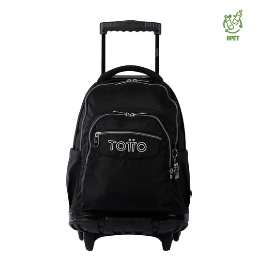 Trolley Escolar 8 a 12 anos Renglones Preto