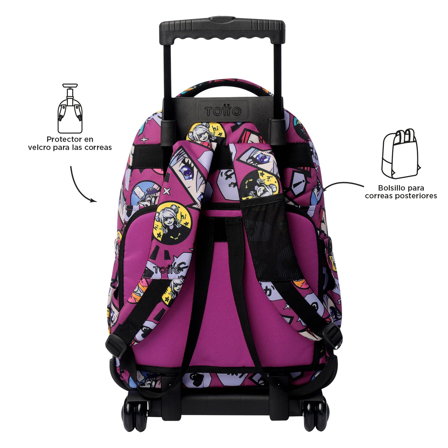 Conjunto Trolley+Lancheira+Estojo 1KC
