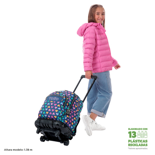 Trolley Escolar 8 a 12 anos Renglones 3YJ
