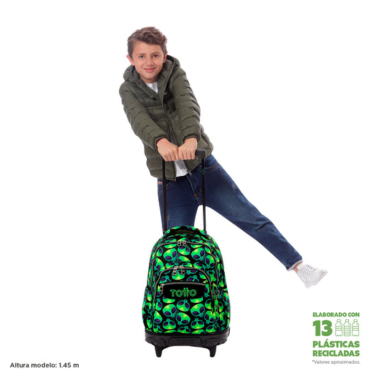 Trolley Escolar 8 a 12 anos Renglones 6DS
