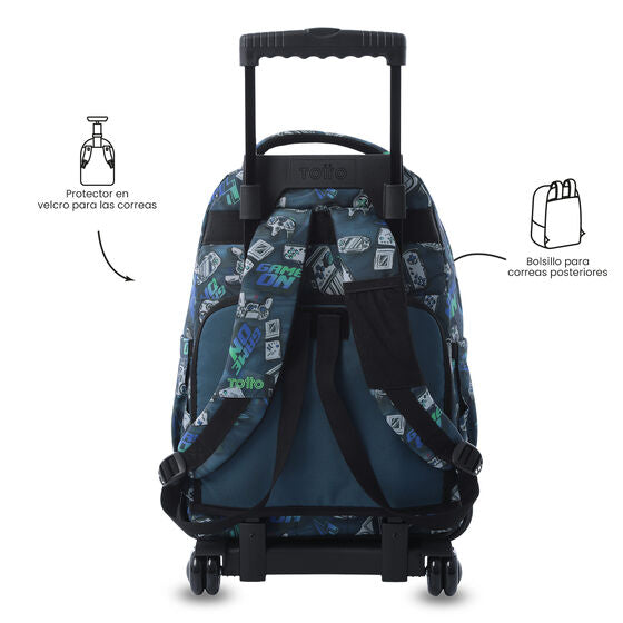 Trolley Escolar 8 a 12 anos Renglones 5L7