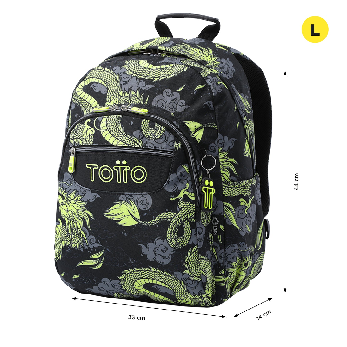 Mochila Escolar 8 a 12 anos Acuarela 7C3