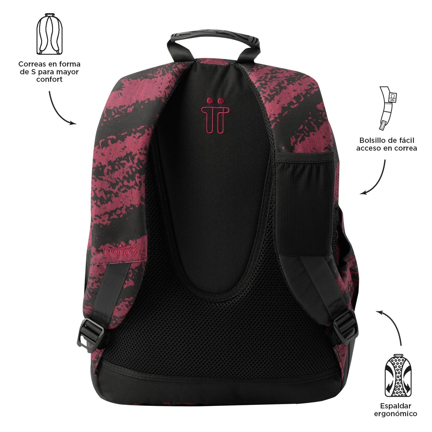 Mochila Escolar Rayol+Estojo a Condizer 5C5