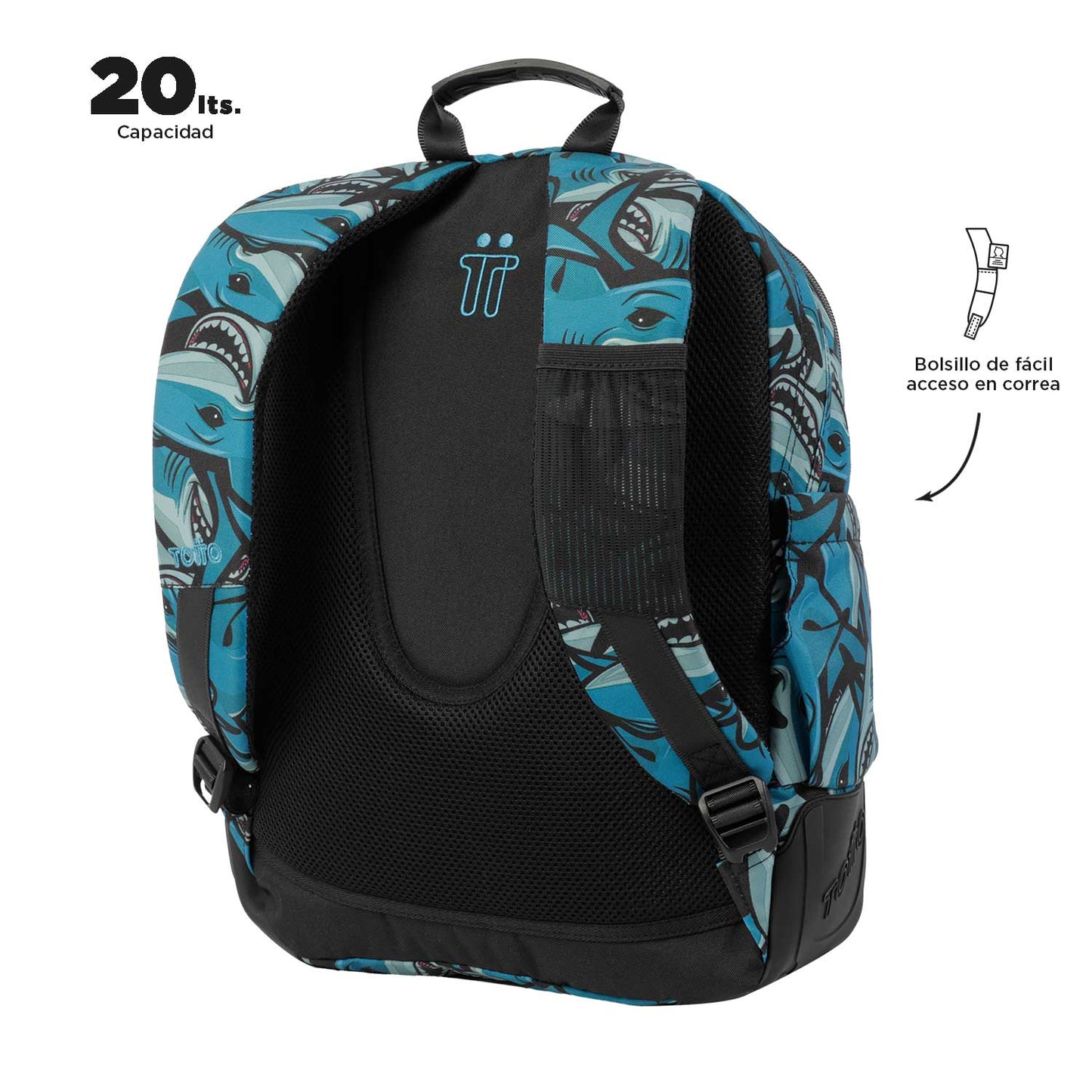 Mochila Escolar 8 a 12 anos Rayol 6JQ