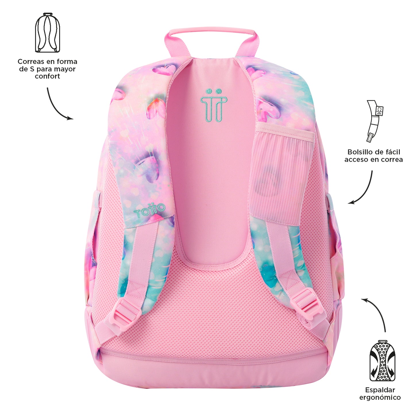 Mochila Escolar 8 a 12 anos Rayol 1KB