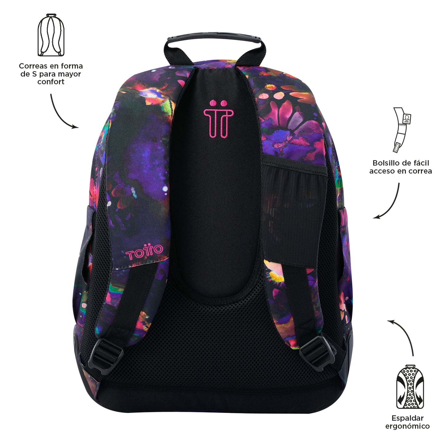 Mochila Escolar 8 a 12 anos Rayol 5Q5