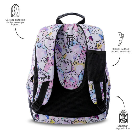 Mochila Escolar 8 a 12 anos Rayol 1I2