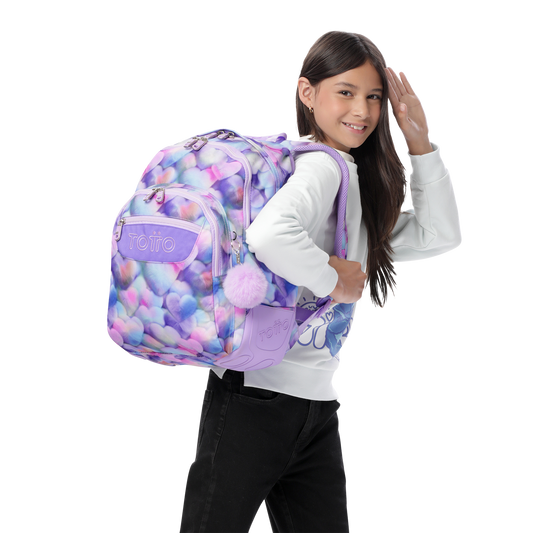 Mochila Escolar 8 a 12 anos Rayol 4MM