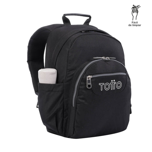 Mochila Escolar 6 a 7 anos Gommas Preta