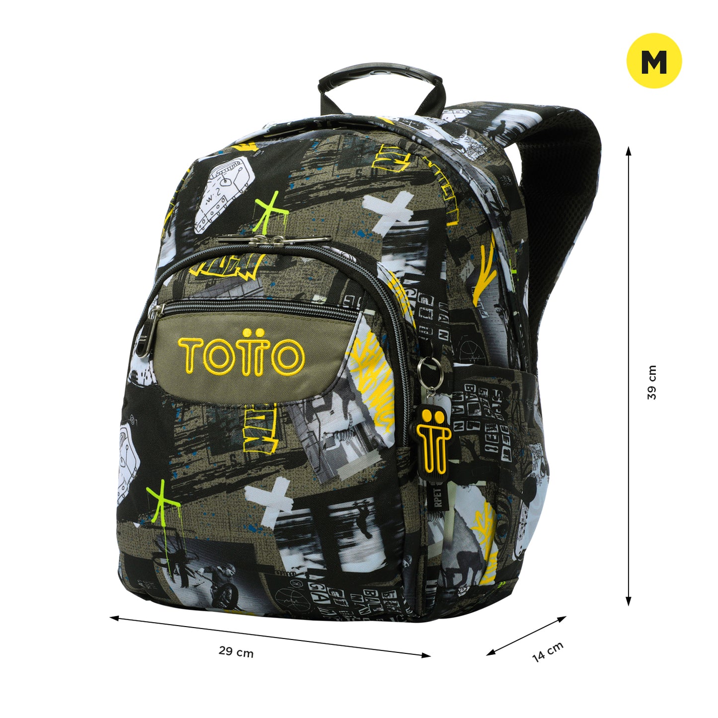 Mochila Escolar 6 a 7 anos Gommas 6CT