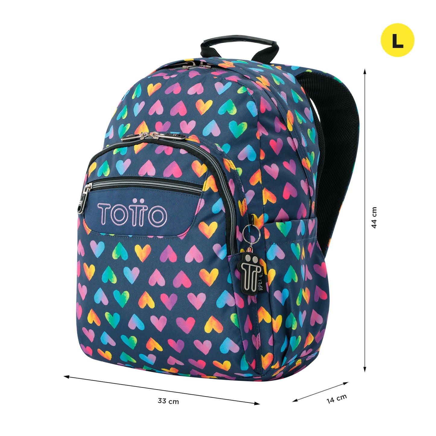 Mochila Escolar 8 a 12 anos Acuareles 3YJ