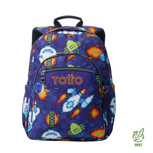 Mochila Escolar 8 a 12 anos Acuareles 8FK