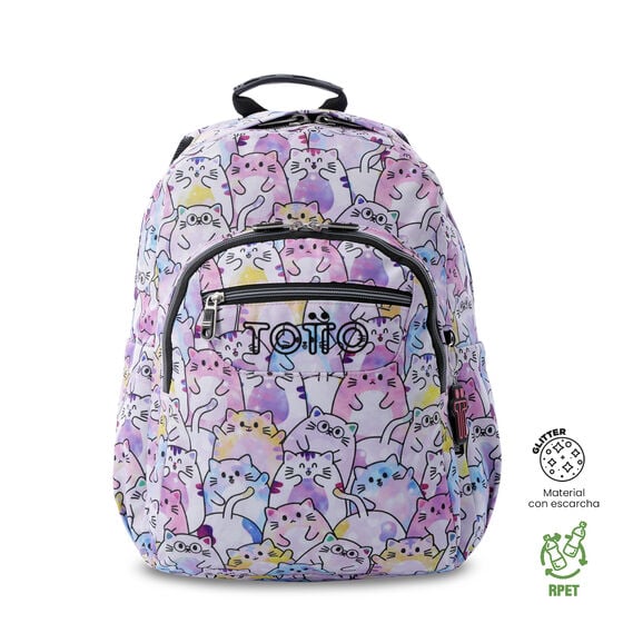 Mochila Escolar 8 a 12 anos Acuareles 1I2
